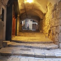 Útban a VII. stáció felé.