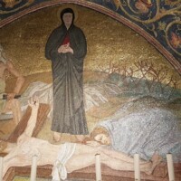 XI. stáció. Jézust keresztre feszítik.
